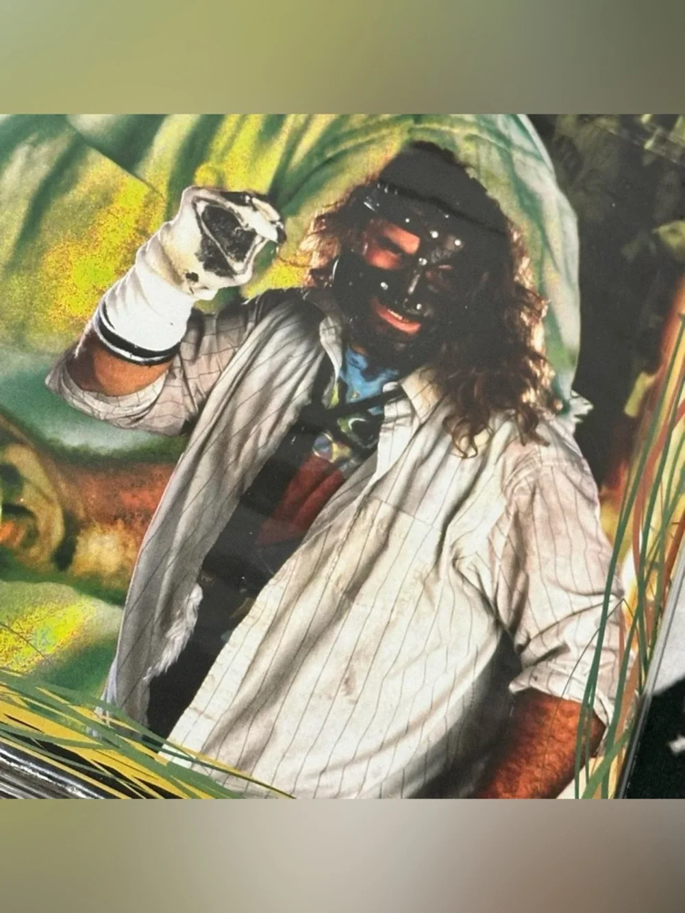 WWF Mankind Wrestler Hardcover Binder